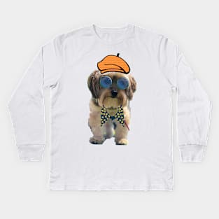 Koda a refined old dawg Kids Long Sleeve T-Shirt